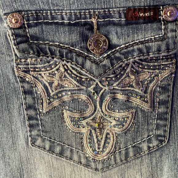 Angels Boot Cut Jeans size 12 - light blue - Picture 3 of 10